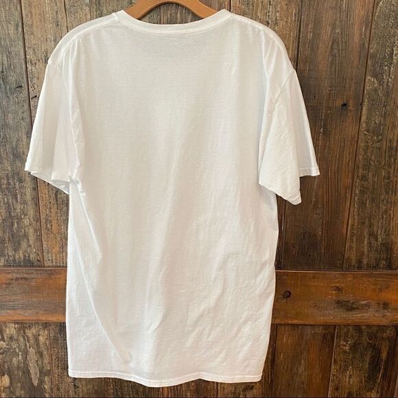 Disney Mens Sz M White Mickey Mouse Rayban Sunglasses Dad T-Shirt - Picture 5 of 5